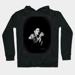 Beth Hart - Portrait - Black and White Hoodie